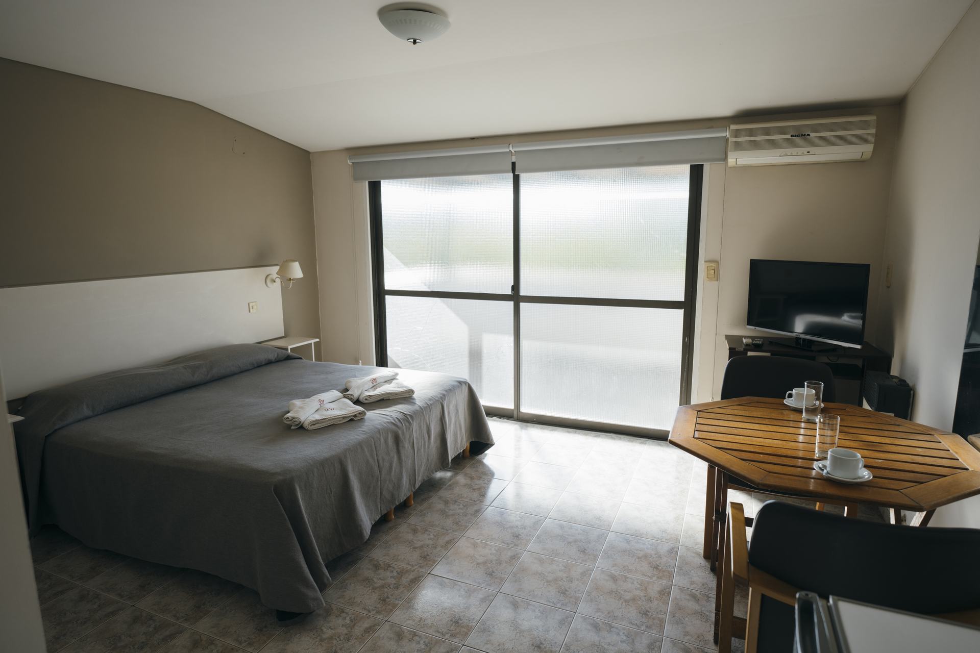 Zona de descanso del Apart Hotel